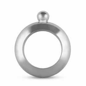 Charade: Silver Bracelet Flask By Blush