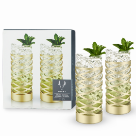 Patterned Highball Glasses By Viski