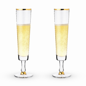 Wedding Champagne Flute Set By Twine