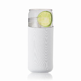 White Slim Can Sleeve By True