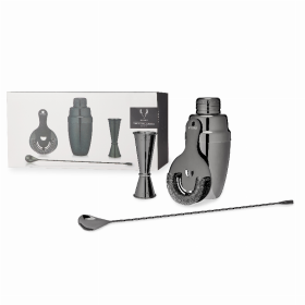 Gunmetal Barware Set By Viski