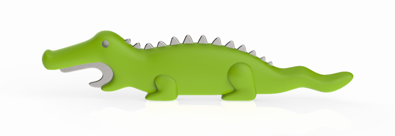 Ale-Igator Bottle Opener In Green By Truezoo