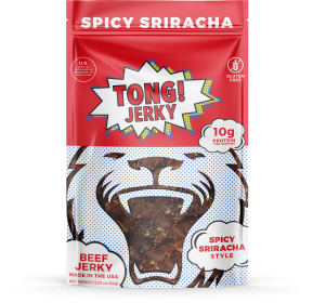 Tong Spicy Sriracha Beef Jerky