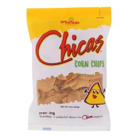 Chicas - Corn Tortilla Chips, Original - Case Of 9-8 Oz