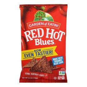 Garden Of Eatin' -Red Hot Blues Corn Tortilla Chip - Case Of 12-5.5 Oz