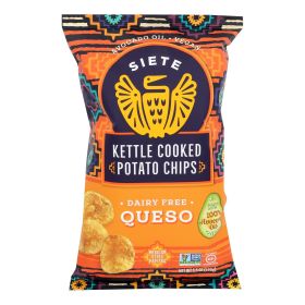 Siete -  Queso Kettle Chip - Case Of 6-5.5 Oz