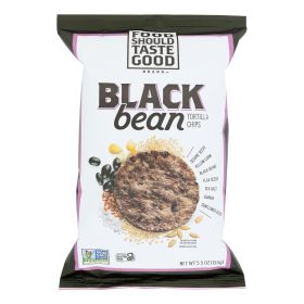 Food Should Taste Good. Multigrain Black Bean Chips - Case Of 12 - 5.5 Oz