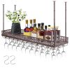 VEVOR Ceiling Wine Glass Rack