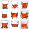 Creative Lead-Free Crystal Quartet Glasses