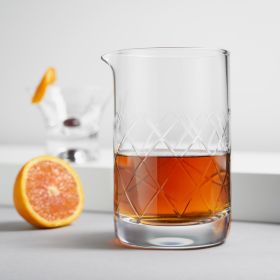 Cut-Crystal Mixing Glass – Premium Cocktail Mixer by Viski