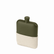 Matte Green Army Flask By Foster & Rye