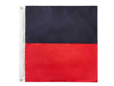 Authentic Letter E Nautical Alphabet Navy Code Signal Flag 24"" - Outdoor Use