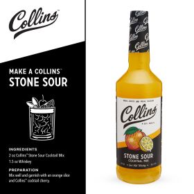 32 oz. Stone Sour Cocktail Mix by Collins