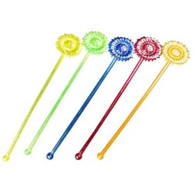 Colorful Sunflower Cocktail Stirring Sticks, 30Pcs