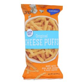 Barbara's Bakery - Original Cheese Puffs -  - Case Of 12 - 7 Oz.