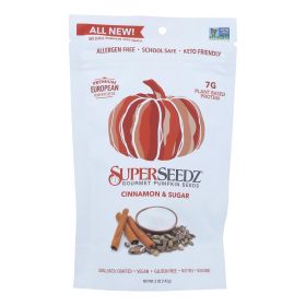 Superseedz Cinnamon Sugar Pumpkin Seeds: Sweet and Savory