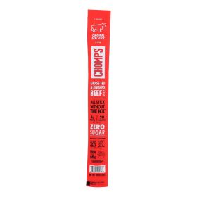 Chomps Beef Sticks - Original Case Of 24 - 1.15 Oz