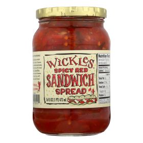 Wickle's Spicy Red Sandwich Spread - Case Of 6