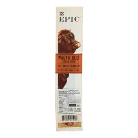 Epic Wagyu Beef Steak Strips - Case Of 20 - .8 Oz