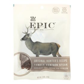 Epic Bites – Venison (2.5 oz, Case of 8)