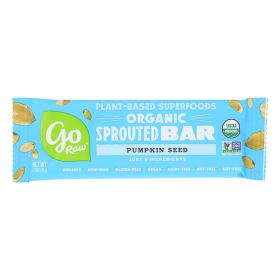 Go Raw - Organic Sprouted Pumpkin Seed Bars - Case of 10 (0.5 Oz Each)