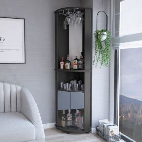 Rialto Corner Bar Cabinet: Elevate Your Home Bar