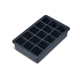 2-Piece Silicone Ice Cube Tray Set by Table