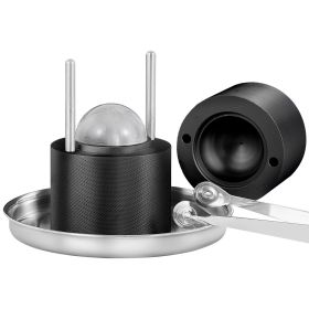 VEVOR Ice Ball Press, 2.4" Ice Ball Maker, Aircraft Aluminum Alloy, Black