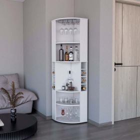 Jansen Bar Cabinet – White Finish