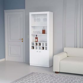 Nixon Bar Cabinet – White Finish