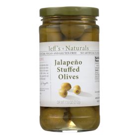 Jeff's Natural Jeff's Natural Jalapeno Stuffed Olives