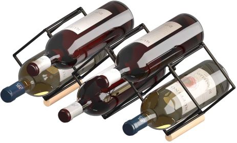 Mecor Countertop Wine Rack, 5 Bottle