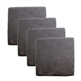 Modern Slate Coaster Set – Sleek and Durable