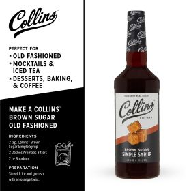 32 oz. Brown Sugar Simple Syrup by Collins