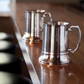 Stainless Steel Beer Stein – Durable & Stylish Barware by Viski