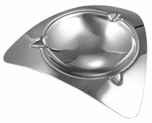 Visol Aubin Stainless Steel Cigarette Ashtray - VASH399